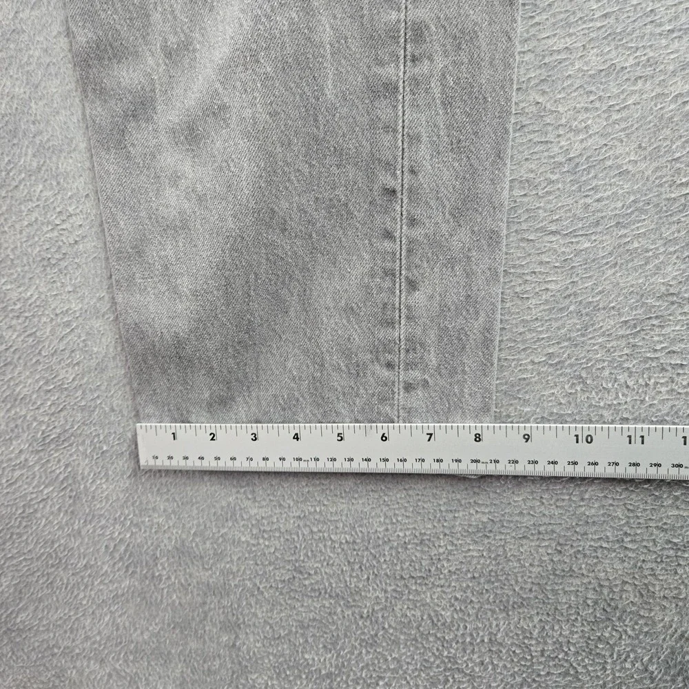 Levi's 501 XX Men Jeans 34X30 Gray Denim Straight Fit 26" Inseam Y2K - Picture 10 of 12